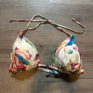 La Blanca Multicolor Bikini Top 12 EUC